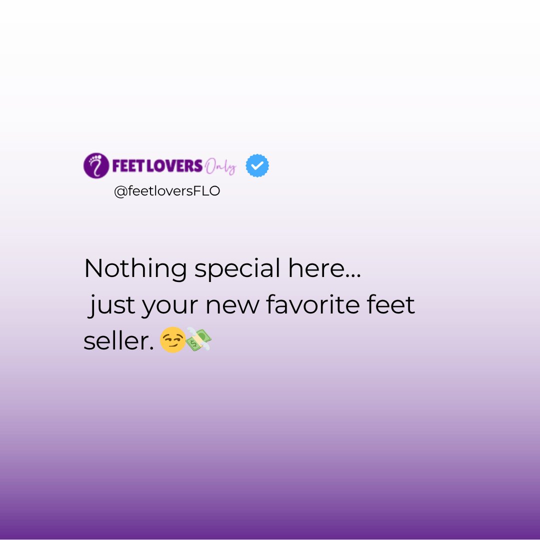 Feet Lovers Only (FLO) tweet media