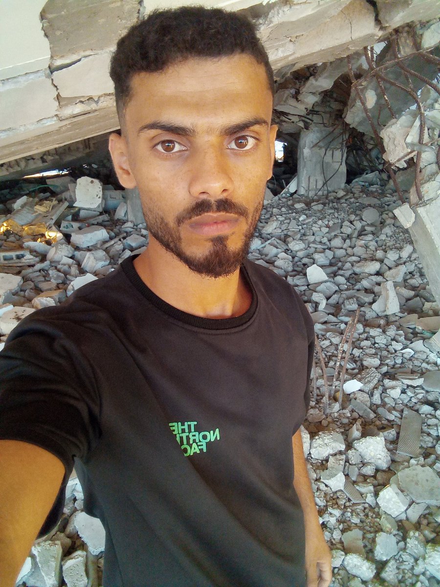 AhmedE79378's tweet photo. I hope your lives are not wasted because of geographical location or wars instigated by others without any thought for your fate and the fate of your families. 

Because I am from Gaza, 27 years old, born under siege and raised broken and deprived of my rights. https://t.co/Wp10prRSRC