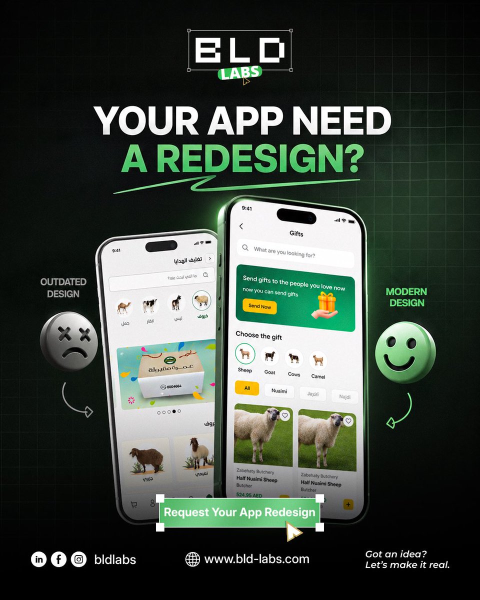 BLD_Labs's tweet photo. Your app users are dropping off ?
It might be time for a redesign.

At BLD-Labs, we craft beautiful interfaces,
optimize user experience,
and uncover user problems through UX research
to fix the friction points holding your users back.

Start your app redesign with BLD-Labs.

#UI https://t.co/X1L8njLCWe