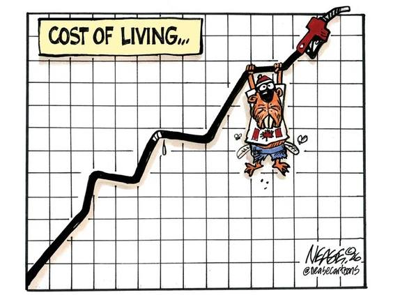 DougHowzer101's tweet photo. In  Saudi Arabia today, they are paying the equivalent of $0.85/litre CAD  for petrol. That is the price that a large potential oil producing  country like Canada SHOULD be paying right now, if it wasn't overtaxed,  over regulated and under produced. https://t.co/nrTZ0IdMjZ
