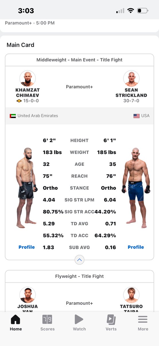 ChrisHollo637's tweet photo. If @SStricklandMMA can keep @KChimaev from GSPing him for 5 rounds he wins by TKO in 5th, Khamzat isn’t gonna ragdoll Sean like he did DDP #UFC328 #AndNew #AndNewAgain https://t.co/Bcz9Wgygof