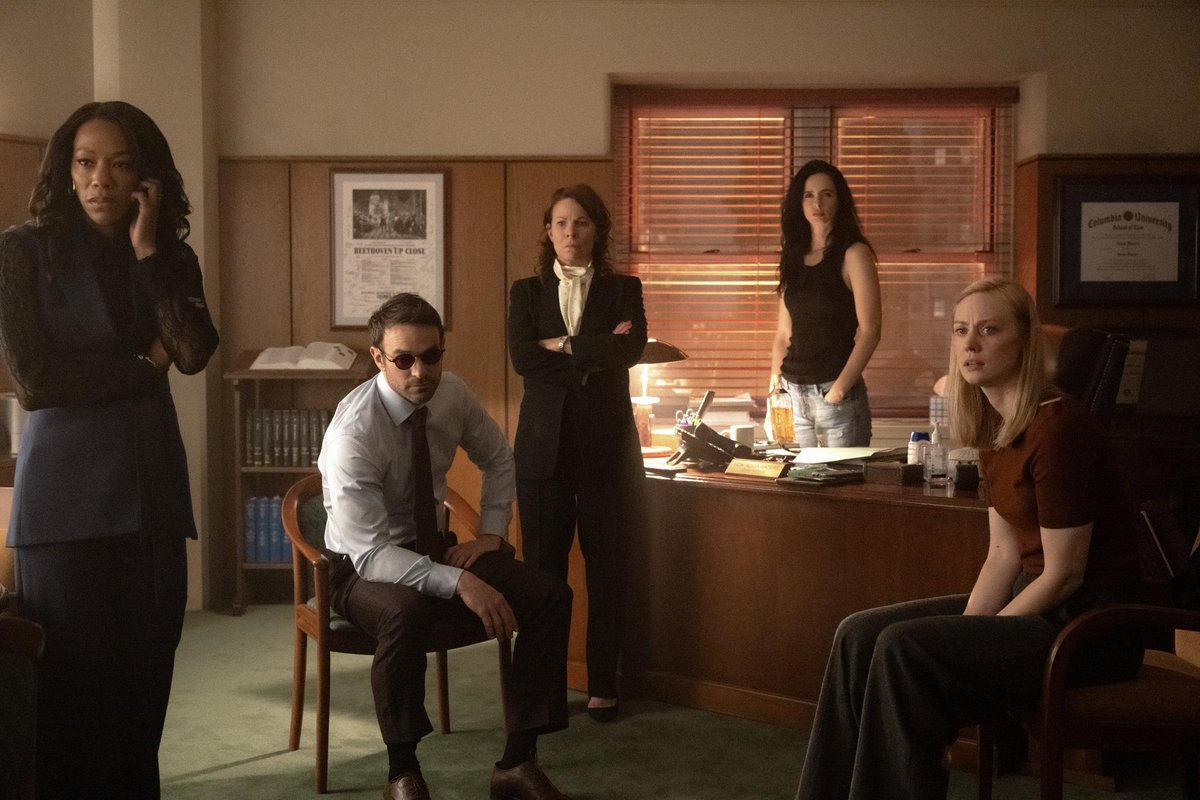 krystenupdates1's tweet photo. New look at Krysten Ritter as Jessica Jones in the final episode of "DAREDEVIL: BORN AGAIN" Season 2. https://t.co/TR2FGAobPl