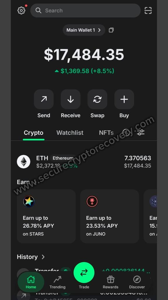 SecureCryptoRec's tweet photo. Another successful recovery of $17,484 in ETH for a client.

If you have been involved in a scam or sent funds to the wrong address, there may still be a way to recover your assets.

Need help getting your crypto back? Message us today
+1 (515) 723-2269
https://t.co/fY6hYHIDhT https://t.co/ixZsyrjEvu