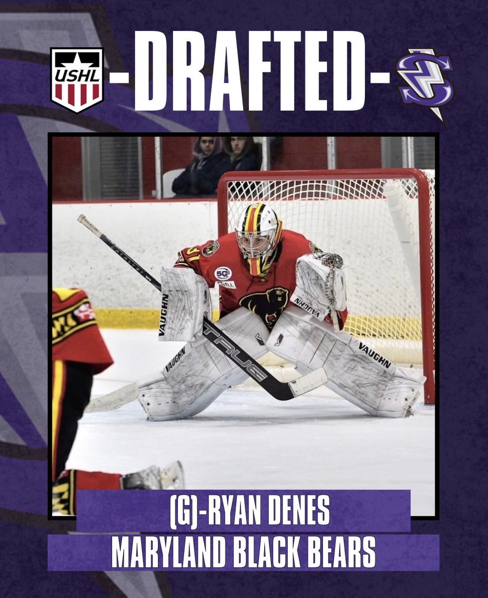 TriCityStorm's tweet photo. With our 1st pick of Phase II we have selected goaltender Ryan Denes! 
⚡️Welcome to the Storm Ryan⚡️ https://t.co/zn4nNVcaPN