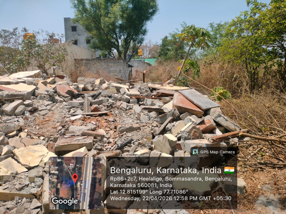 HKGNDemolition's tweet image. At HKGN #BuildingDemolitionContractors is proud to announce the successful completion of an old building demolition project in Heelalige, Bommasandra, #Bangalore. This #BuildingDemolition project required careful structural assessment due to nearby industrial units and internal.