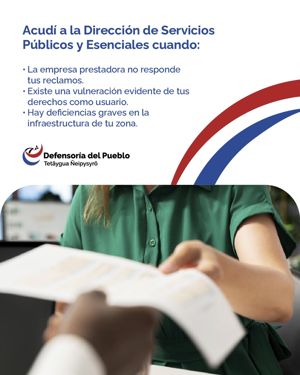 Defensoría del Pueblo Py. tweet media