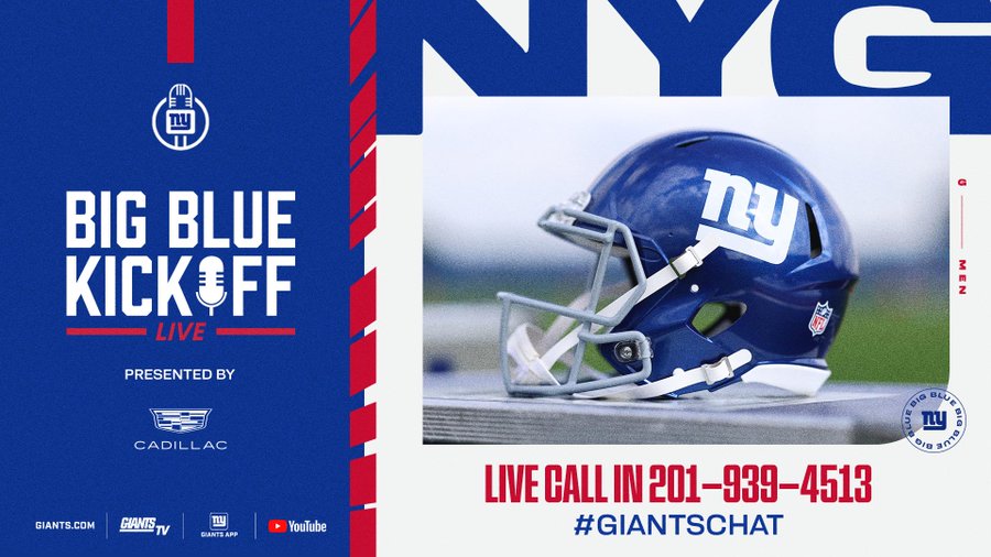 giantswfan's tweet photo. Co-hosting Tuesday's #BBKL with @mattcitak today at 12:30 pm on @Giants.com/YouTube/app.....Who will be this year's NYG "comeback" player of the year? Dial us up? https://t.co/ayEtSay2Vx