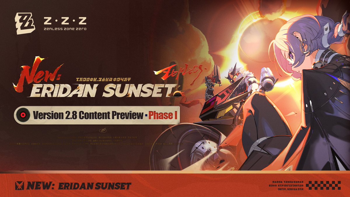 eriページ New: Eridan Sunset | Version 2.8 Content Preview (Phase I) Hey