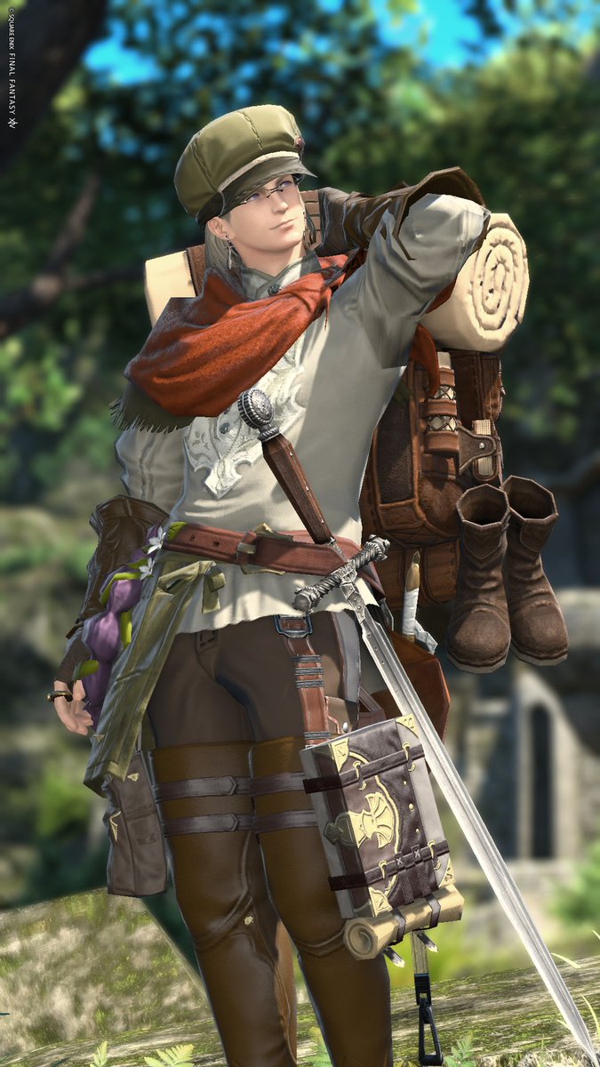 ff14_KK_'s tweet photo. フィールドワーク用をイメージした
色んな物持ち持ちミラプリを組みました(*≧∀≦*)✨
アレもコレも積み込んで、
ごちゃっとしているのが好きです(*´꒳`*) https://t.co/1MiMQAejuS
