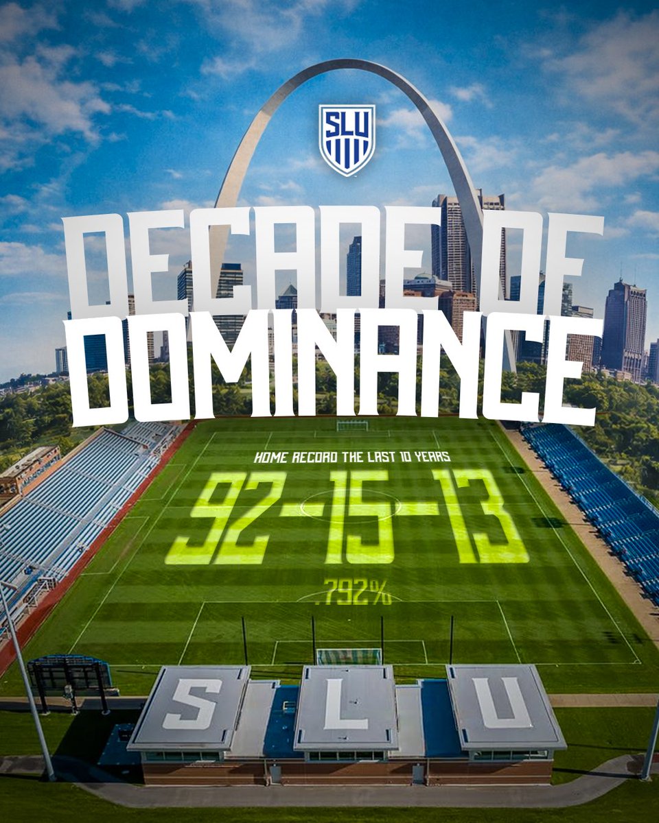 SLUWSoccer's tweet photo. A decade of dominance-and we're just getting started. Come climb with us 📈🏔️

#HTR #rollbills https://t.co/5wCNCixOcx