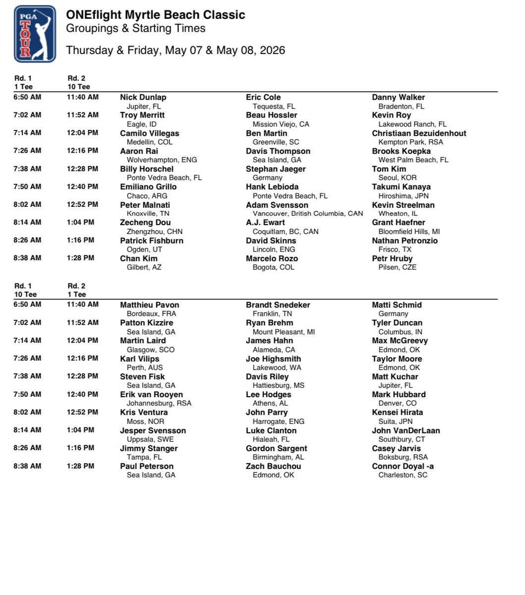 PGA TOUR Communications tweet media