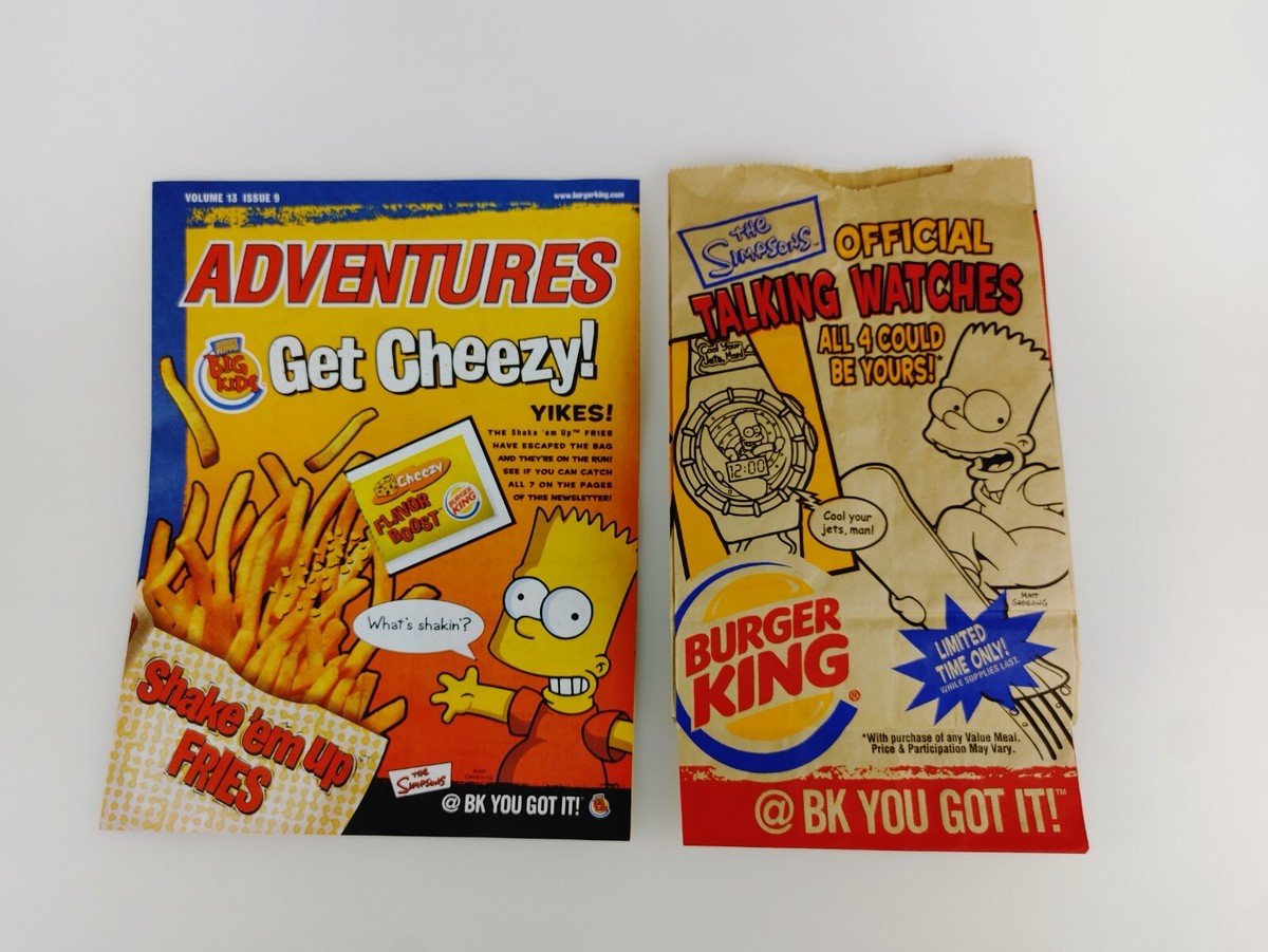 Burger King in 2002: Shake 'Em Up Fries! Dump fries in a bag with cheesy flavor packet and shake it up for "Cheezy" fries. Fun in theory, messy in practice. Didn't stick around long. Who shook theirs in the car? 🍟🧀 #FastFoodFlops #2000sNostalgia