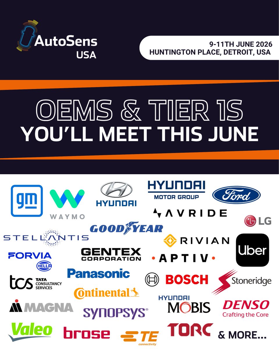 AutoSens tweet media