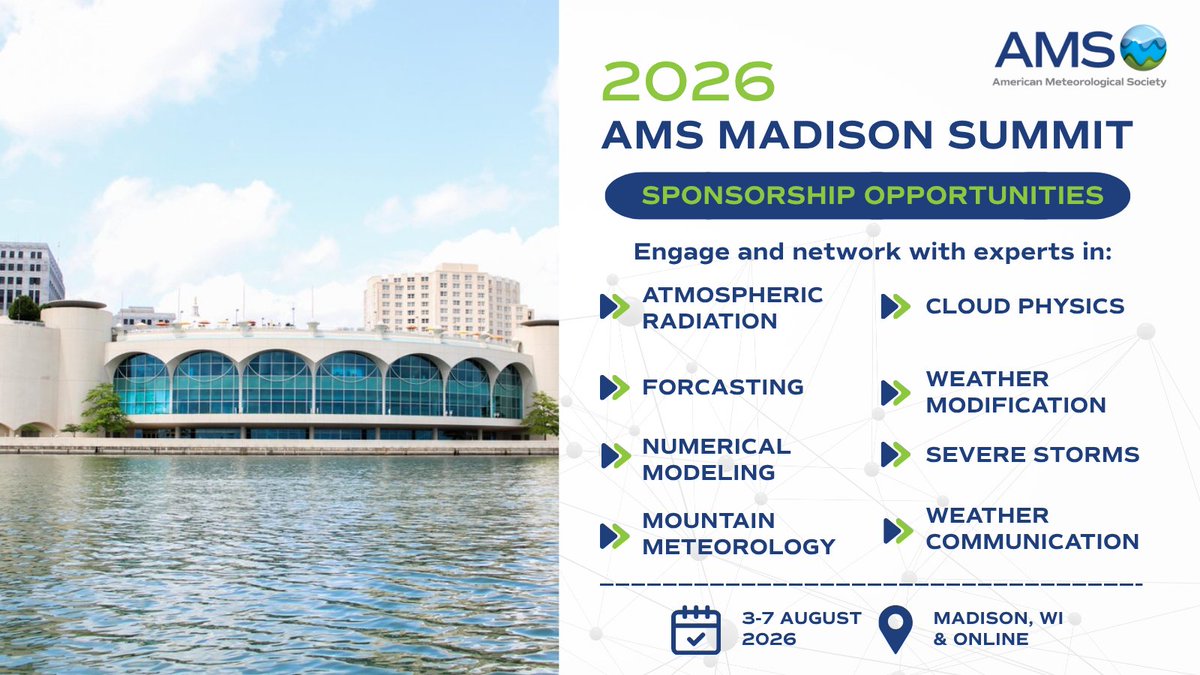 American Meteorological Society tweet media