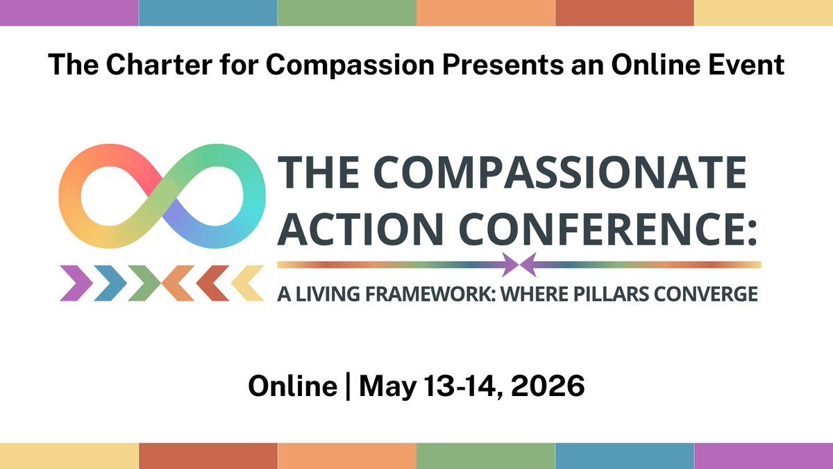 ProSocialWorld's tweet photo. ✨On May 13-14 the Charter for Compassion will convene its annual Compassionate Action Conference. @david_S_wilson will be hosting the Opening Keynote.

 🔗Join us  https://t.co/NEqUcCb7VP

#Compassion #Keynote #ProSocial #Evolution #Growth https://t.co/2nP054ZS3k