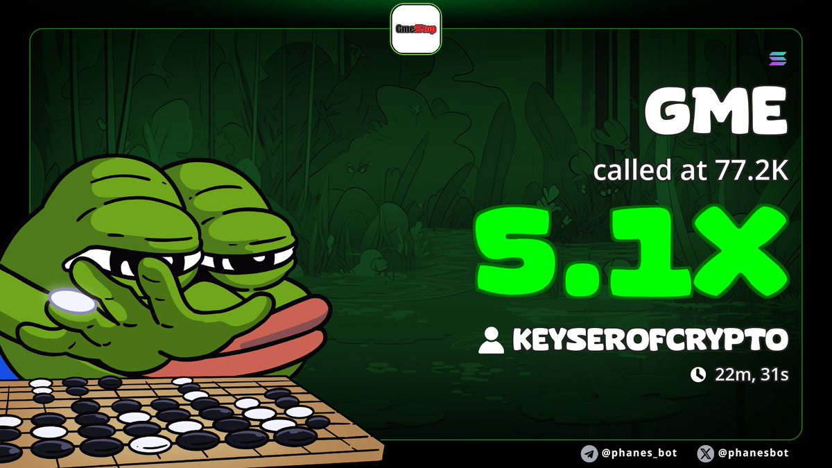 5X on $GME so far 🫡🫡
