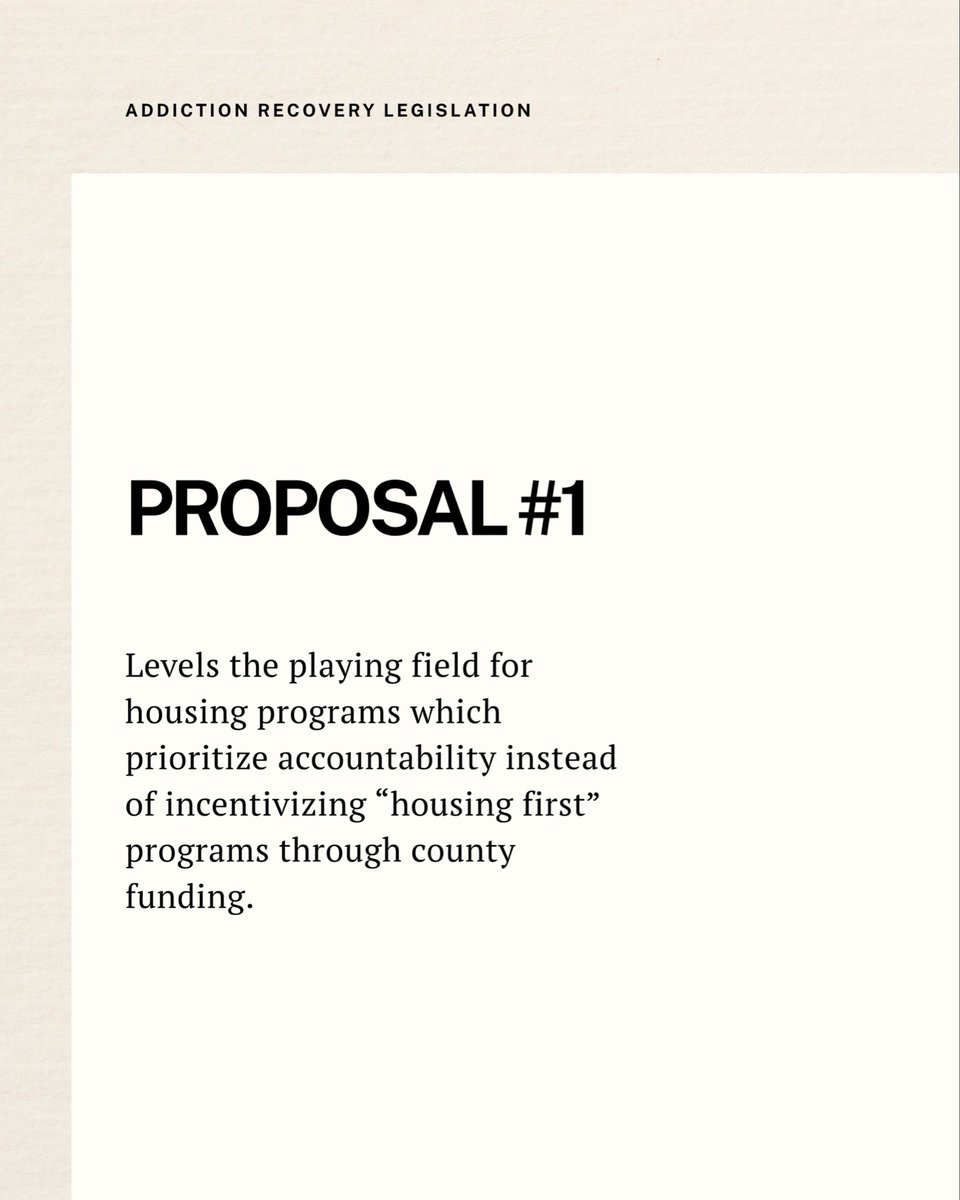 NateNehring's tweet photo. This morning, I introduced a suite of legislation that aims to address drug addiction, expand access to treatment, and prioritize recovery-oriented outcomes in Snohomish County. 

Proposal #1 – Levels the playing field for housing programs which prioritize accountability instead of incentivizing “housing first” programs through county funding 
 
Proposal #2 – Expands capacity for treatment, recovery, and stabilization services by raising the minimum threshold of Affordable Housing and Behavioral Health dollars toward this purpose from 12% to 20% 
 
Proposal #3 – Prohibits the county from using taxpayer dollars to purchase and distribute drug paraphernalia
 
Proposal #4 – Makes it a crime to expose children to fentanyl and other deadly drugs