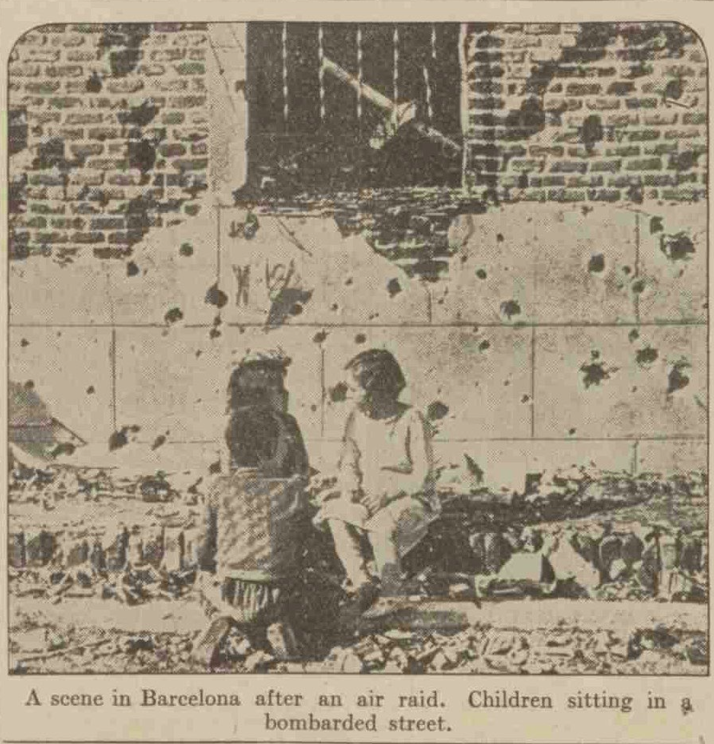 Pennypol's tweet photo. La imagen de #RobertCapa en Peironcely, 10 se convirtió en un símbolo del sufrimiento de la infancia
El Liverpool Daily Post (27-1-1939) la ubicó en Barcelona
#Nuevodescubrimiento
CC @SalvaPeironcely https://t.co/yCEKya3jc8
