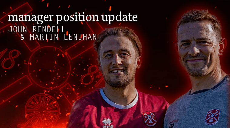 PaultonRoversFC's tweet photo. Manager Position Update: John Rendell &amp; Martin Lenihan

#Pitchero
https://t.co/nN8zUFqeE6 https://t.co/u9iiA1B8FI