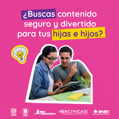 Memo_Franco's tweet photo. ✨Faro   Democrático es una plataforma del INE con materiales hechos para formar   ciudadanía desde la infancia.
 
    📲 ¡Visítala hoy!
    🔗 https://t.co/Ys5425qKR4

    #FaroDemocrático #ENCÍVICA https://t.co/Y4oiMiGydw