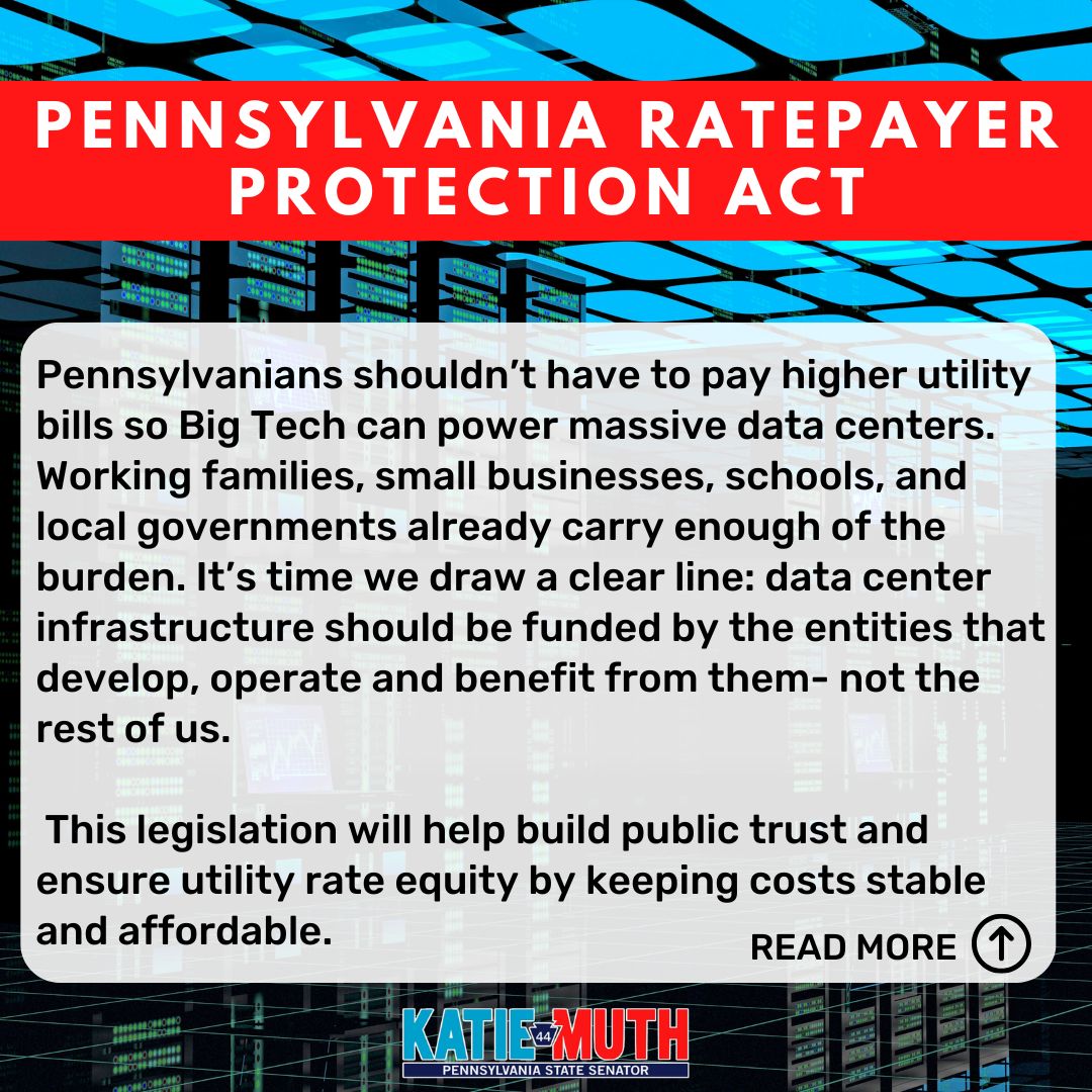 Senator Katie Muth tweet media