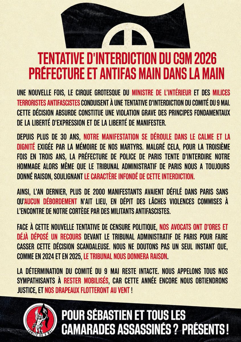 Comité du 9 mai tweet media