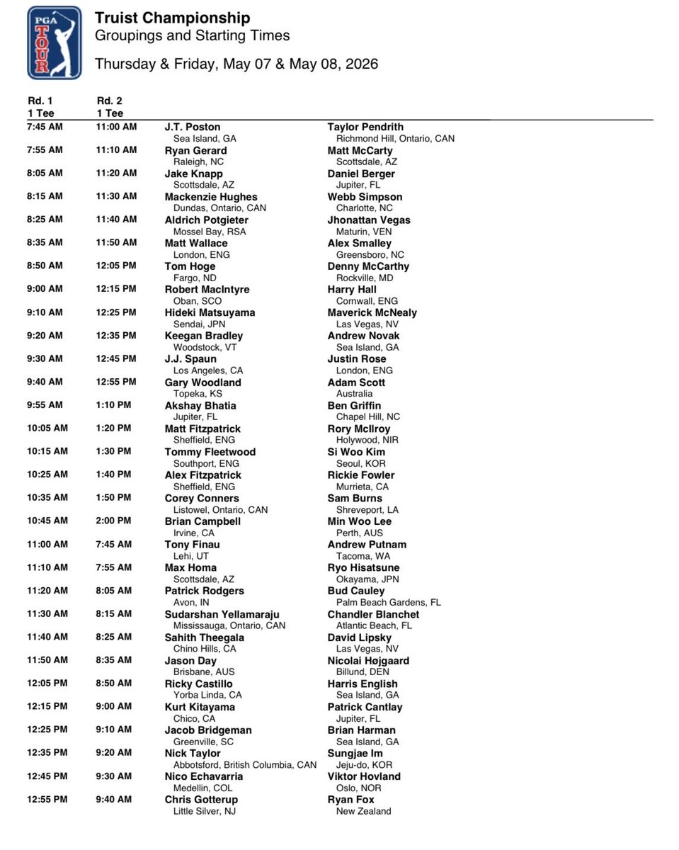 PGA TOUR Communications tweet media