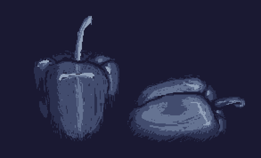 ScorpaxT's tweet photo. 92 - Paprika #art #beginnerartist #pixelart #beginner https://t.co/N2zL2HnwkL