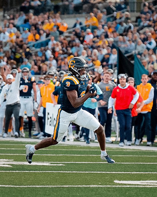 MoButler_'s tweet photo. After a Great Conversation with @CoachKerryon I’m blessed to receive a  D1 offer from @ETSUFootball !! @HallTechSports1 @ScoutFball @1rebelfootball @RecruitTheHills https://t.co/539ISdBRHu