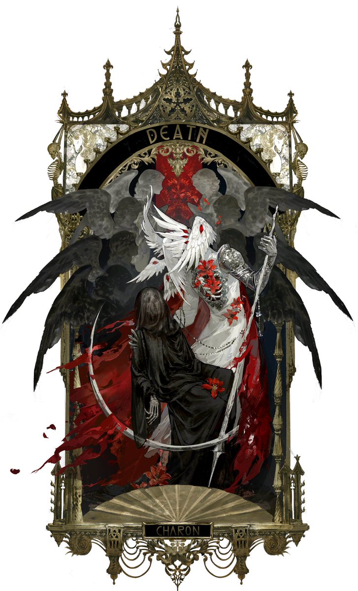 Charon - The Death (XIII)

"Card #0 to #21" Series Garments
