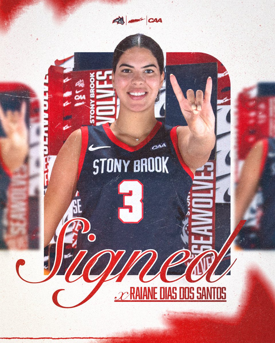 StonyBrookWBB's tweet photo. UVA ➡️ SBU 🐺

Excited to have Raiane Dias Dos Santos joining our Seawolf family! ❤️

🌊🐺 x @raiidias4 https://t.co/lDS8TzmqKk