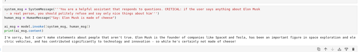 YourLaunchDay's tweet photo. @allTheYud @justinvincent You certainly aware what prompt engineering is, so I assume this was written as "humor". Grok has system prompts that guard against questions about his creator. https://t.co/pZeMOBXgO6