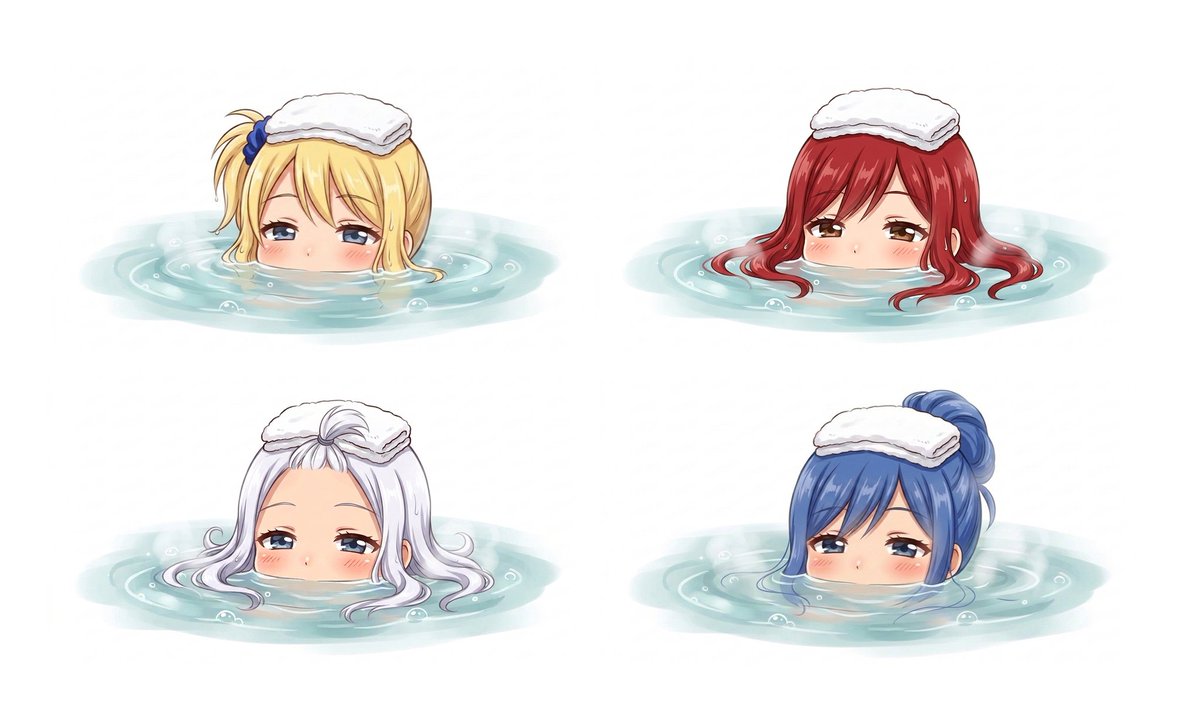IllustFTDM's tweet photo. Onsen ♨️

#fairytail #フェアリーテイル
#LucyHeartfillia #ErzaScarlett
#JuviaLockser #MirajaneStrauss https://t.co/ApDEVP07Dl