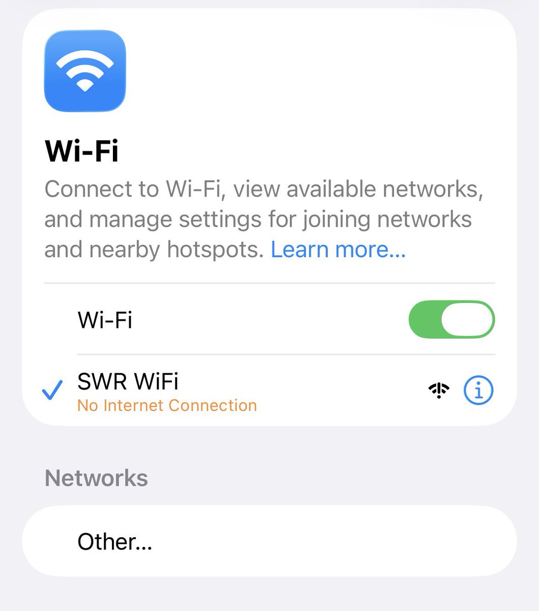 Another classic <a href="/SW_Help/">SWR Help</a> experience. 17.20 delayed to 17.25. Doesn’t leave. Sat on the train until 17.35 before an update. Oh, and of course the WiFi doesn’t work.