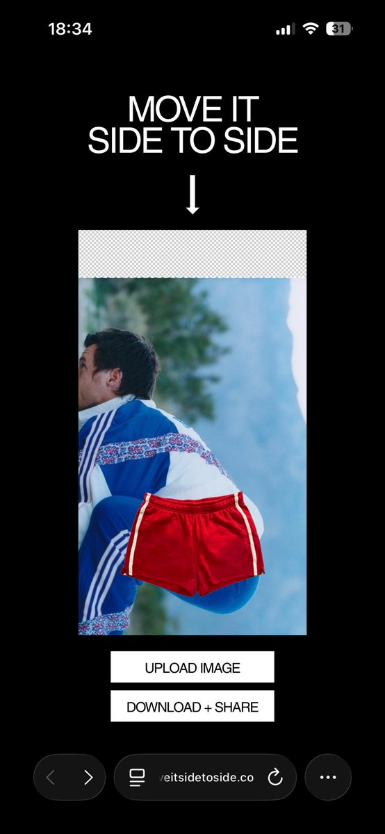 it won‘t fit his ass is too fat