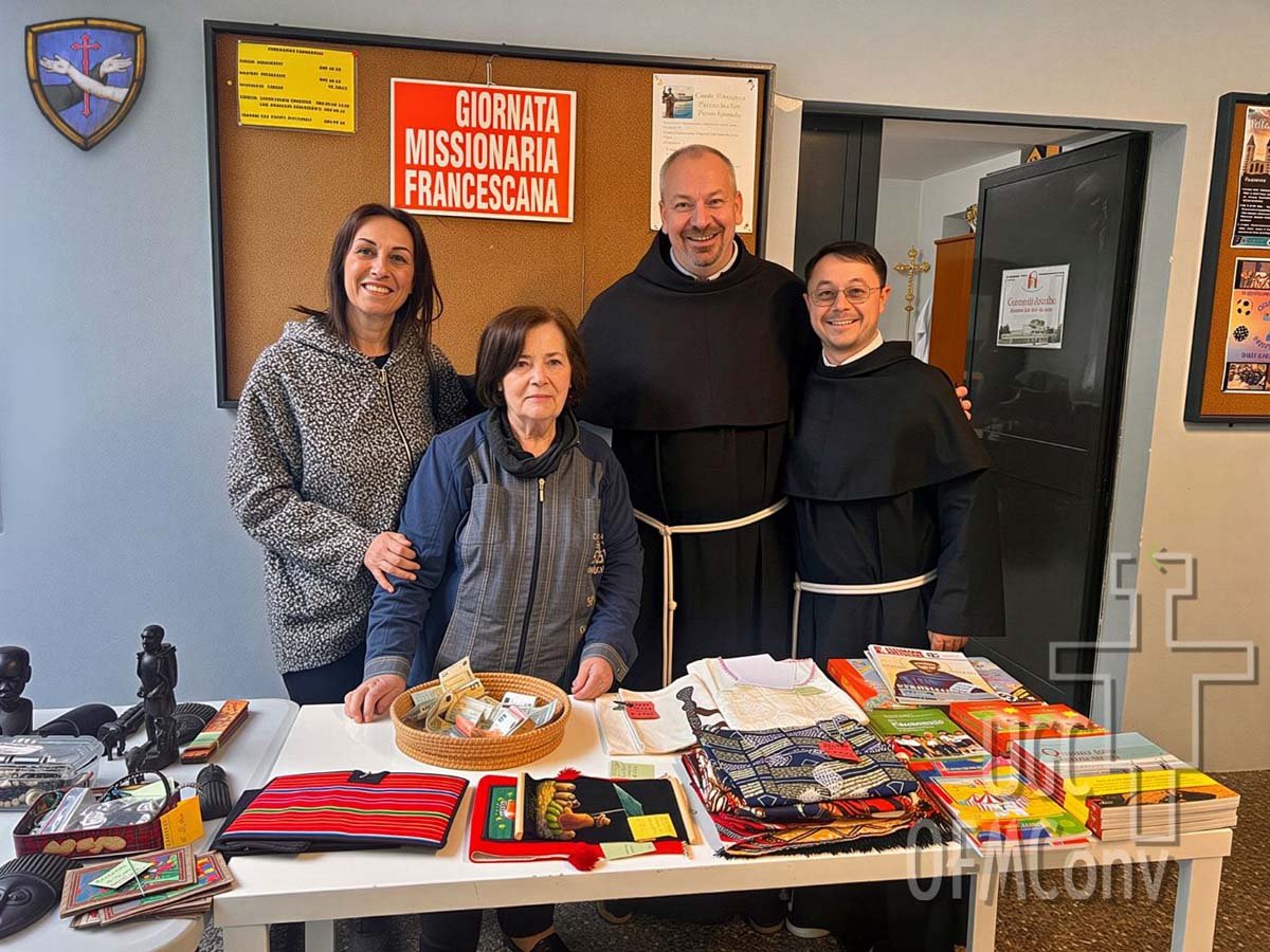 Giornate missionarie
In Molise tornano nel 2026 le Giornate missionarie nelle parrocchie francescane, tra preghiera, testimonianza e solidarietà concreta a sostegno delle missioni.
ofmconv.net/giornate-missi…