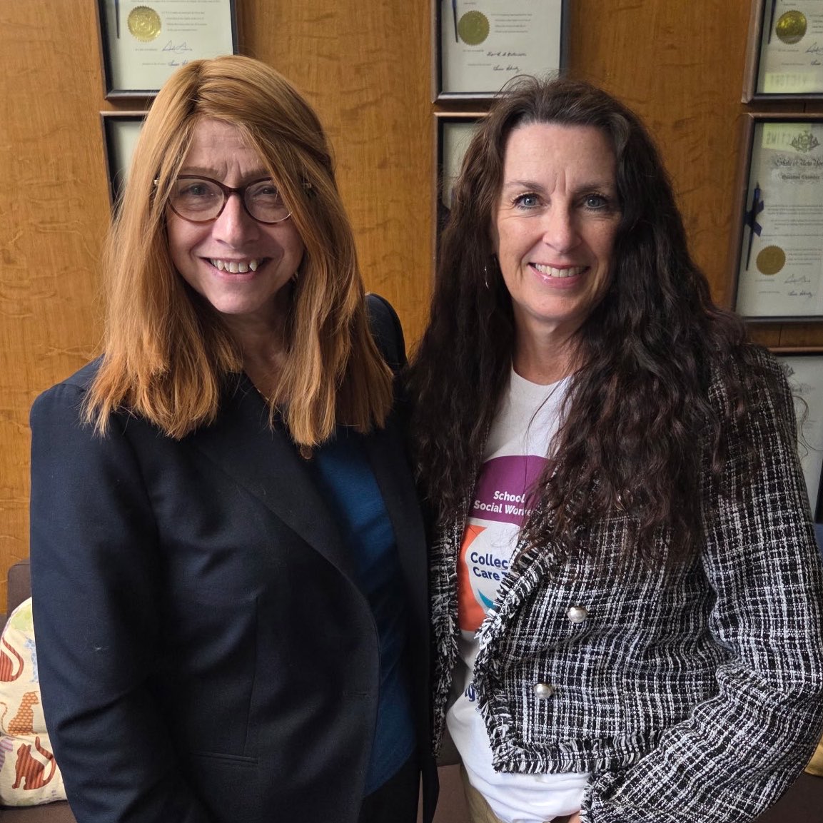 nyasp's tweet photo. Shoutout and thank you to Assembly Member @LindaBRosenthal for her sponsorship of A1745 and her continued championship of children’s mental health supports! 💙 Support A.1745/S.3278 &amp; S.9611/A.10894 📣#PreschoolersCantWait #MentalHealthMatters https://t.co/koWXbD3vev