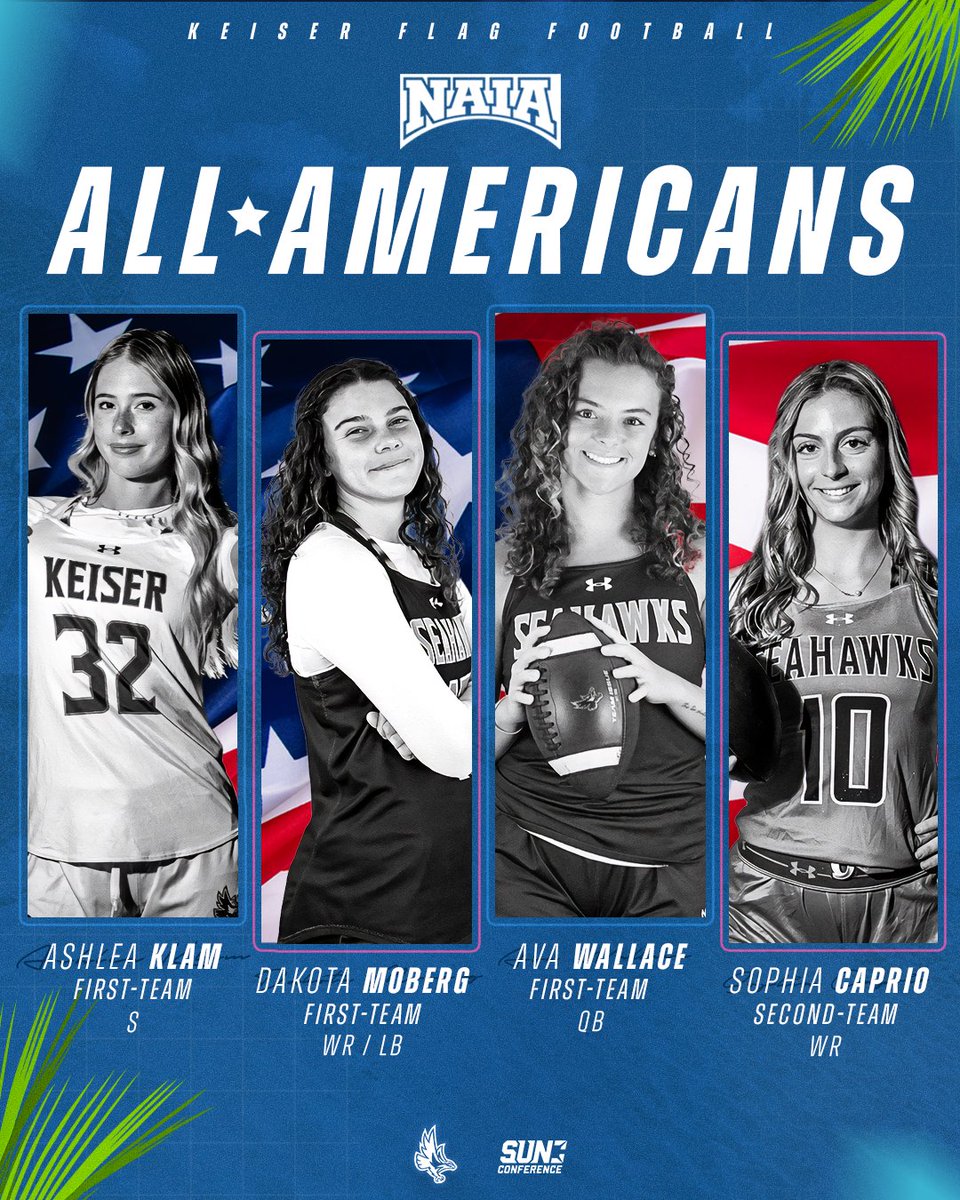Keiser Women's Flag Football tweet media