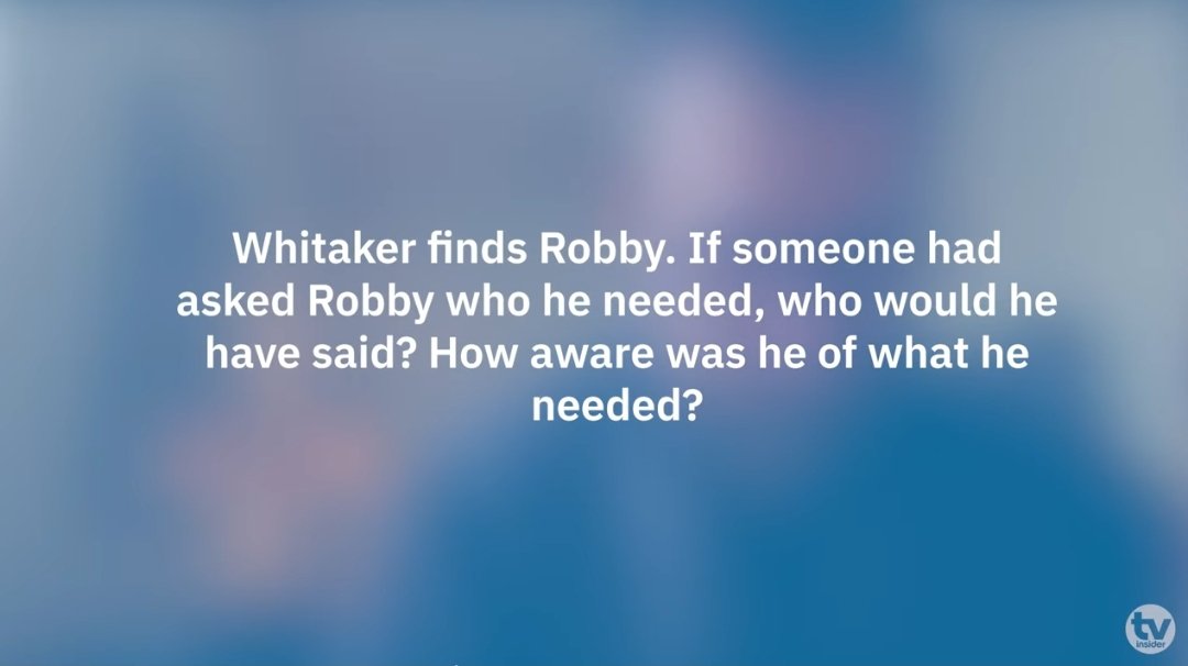 pittwitt351's tweet photo. I am still here:

Whitaker is someone Robby needs. Whitaker gives Robby what he needs.

#Hucklerobby https://t.co/KMCh4tRhQx