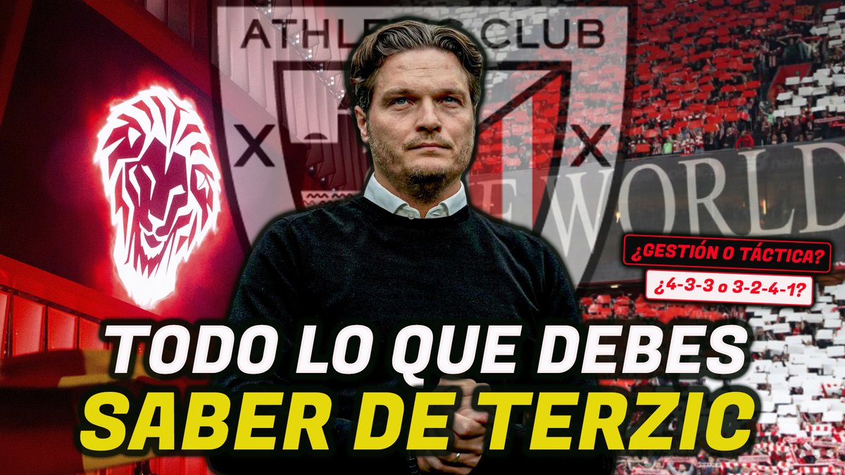 ⭐️ El Athletic de Terzic

⚽️ Perfil de entrenador e idea de juego
⚽️ Cómo jugaba su Borussia Dortmund
⚽️ Así jugará su Athletic
⚽️ Mi opinión sobre su llegada

🔗 youtu.be/D3WGTehBEoo