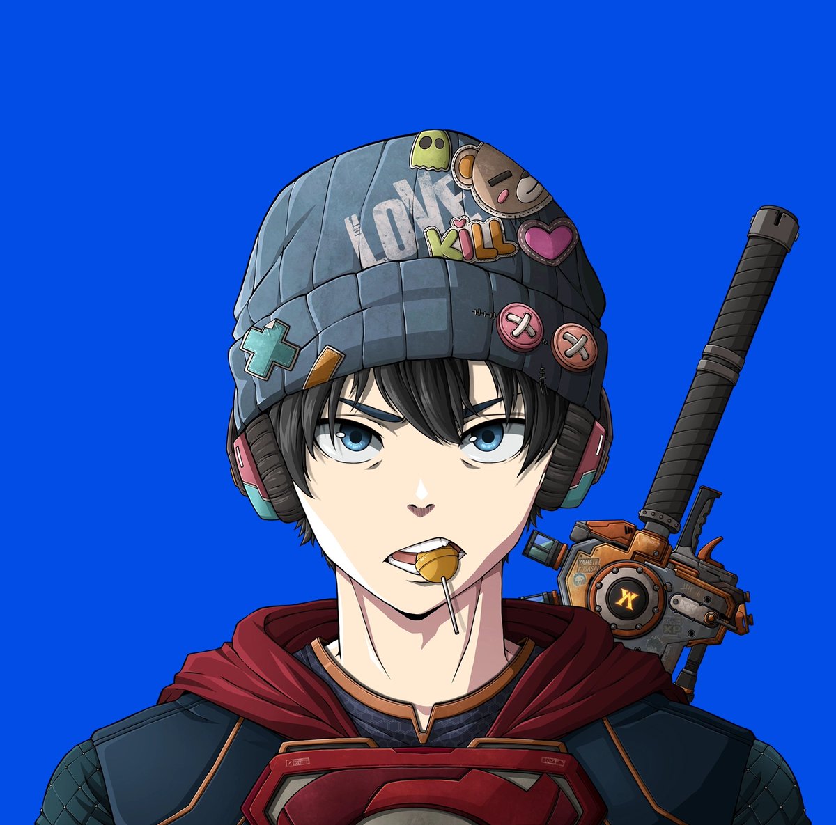 FeranRepom's tweet photo. my hunter in real life                        if i was my pfp https://t.co/dy99GT2Kn1