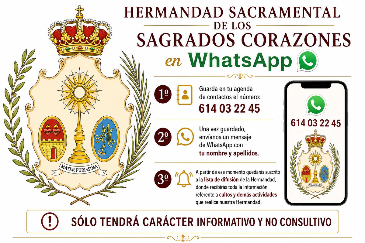 Hdad. Sacramental Sagrados Corazones tweet media