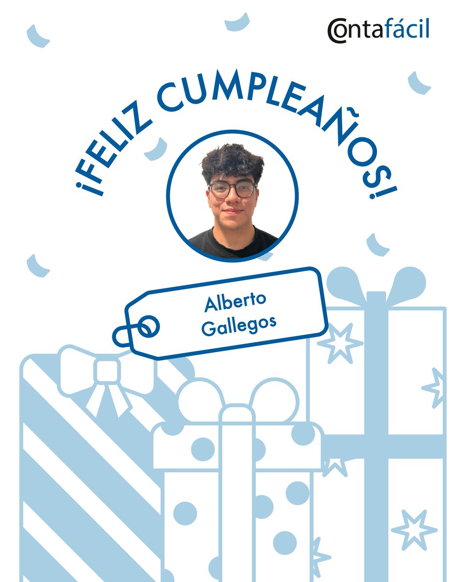 Contafcil1's tweet photo. ¡Felicitamos a nuestros colaboradores que cumplen años en el mes de Mayo! Nuestros mejores deseos 🥳 https://t.co/1ODuuVsQgS
