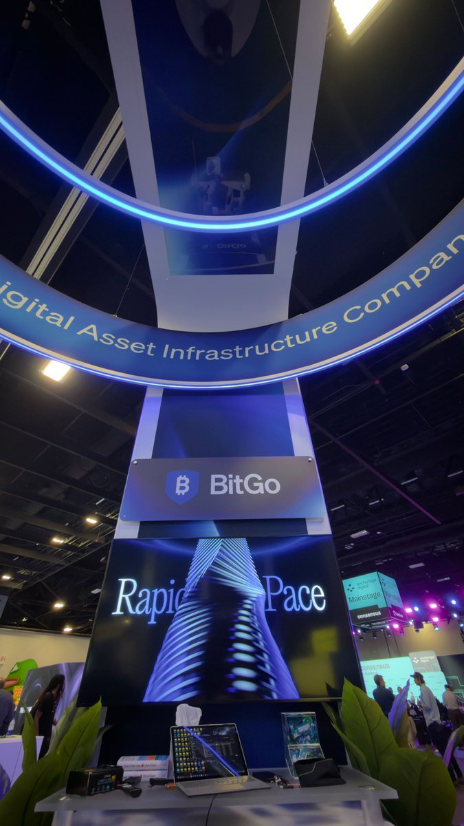 The #Consensus is: the BitGo booth in Miami is the hottest spot on the ...