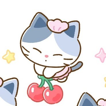 peach and cherry 😺🍑🍒😼