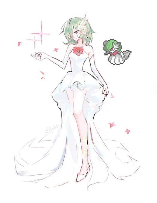 Mega gardevoir gijinka