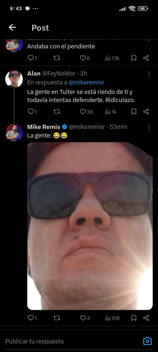 arquiquee's tweet photo. @mikeremisr El bato cree que con esto va a insultar https://t.co/cx5KzwtFGK