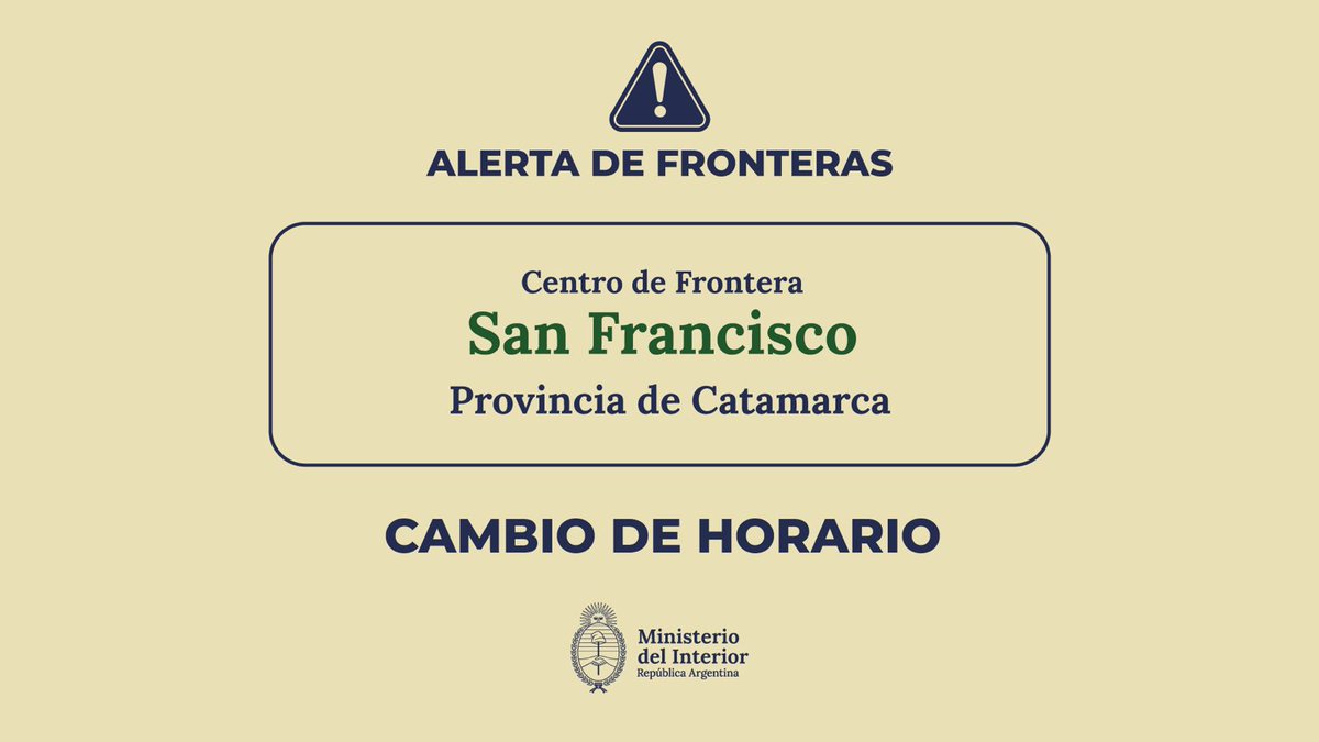Ministerio del Interior tweet media