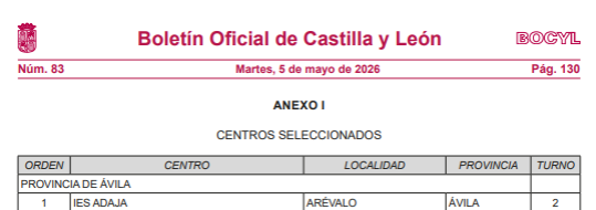IESADAJA's tweet photo. Un año mas hemos sido seleccionados para participar en el «Programa de inmersión en lengua inglesa dirigido al alumnado de tercer curso de educación secundaria obligatoria», durante el curso escolar 2025/2026.👏👏
#somosadaja #somoseducacyl #AprenderHaciendo https://t.co/ljk6h6XTDI