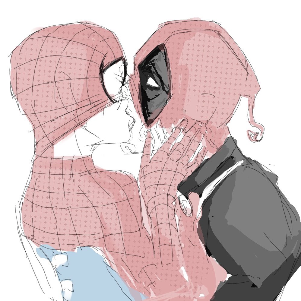 qianqiu0614's tweet photo. #spideypool https://t.co/eXflFgT9eO